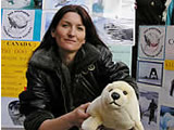 VGT protestiert gegen das grausame Robbenschlachten in Kanada