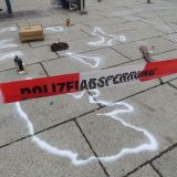 Einladung: VGT-Aktion Tatort Gatterjagd am Hauptplatz in Wr. Neustadt