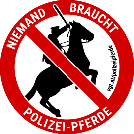 Polizeipferde Stoppen Logo