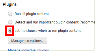 Plugins nur per Hand starten