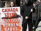 54 Demos weltweit gegen kanadisches Robbenschlachten