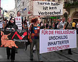 Solidaritätsdemomarsch in Linz