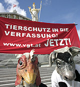 Tierschutz in der Verfassung: seit 2004 blockiert