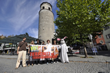 Feldkirch: VGT Kundgebung für Tierschutz in die Verfassung