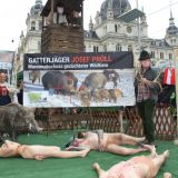 Jagdgatter am Grazer Hauptplatz: Zuchttiere für die Jagd