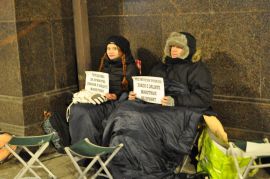 AktivistInnen in Hungerstreik