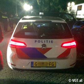 Holländisches Polizeiauto