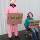 VGT-Aktion: Landwirtschaftsministerin Köstinger ist Lügnerin und Tierquälerin