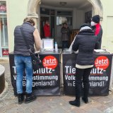 Burgenland: Das intensive Stimmensammeln zur Volksabstimmung Gatterjagd hat begonnen