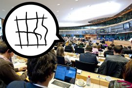 Eine Anhörung im EU-Parlament.