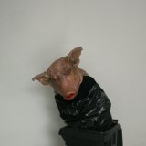 Einladung morgen Vollspaltenboden-Aktion: Schweine in Mülltonnen am Ballhausplatz
