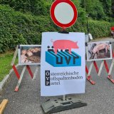 7 kritische Tierschutzkundgebungen bei ÖVP-OÖ Wahlveranstaltungen am Wochenende