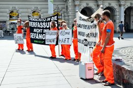 Protestkundgebung in Wien