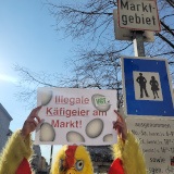 VGT-Erfolg: Illegale Käfigeier am Wiener Brunnenmarkt entfernt!