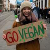 „Vegan Wall“ begeistert Grazer Innenstadt
