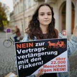 Fiaker-Missstände ignoriert: VGT Salzburg demonstriert vor Büro Preuner