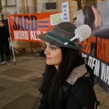 VGT protestiert anlässlich der Hubertusmesse im Wr. Stephansdom gegen die Jagd