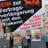 Proteste gegen Fiaker halten an: scharfe Kritik am Salzburger Bürgermeister