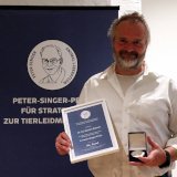 VGT-Obmann erhält für seine Tierschutzarbeit renommierten Peter-Singer-Preis in Berlin