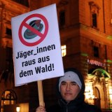 Wr. Jäger:innenballdemo 39. Jahr: Proteste gegen die Jagd nach 4 Jahrzehnten lauter denn je!