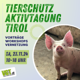 Einladung zur Tierschutz-Aktivtagung in Innsbruck