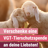 Verschenke Tierliebe zum Valentinstag