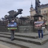 Einladung VGT-Aktion Vollspaltenboden: Sleep-in vor dem Lindwurm in Klagenfurt